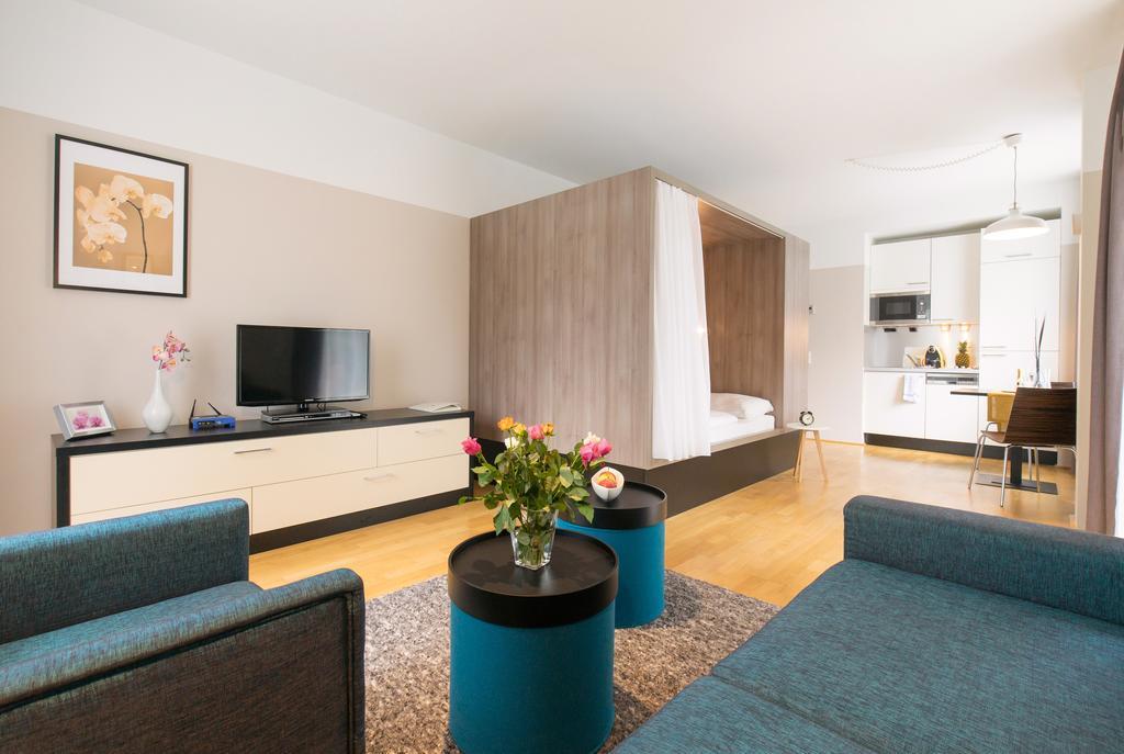 Ig City Apartments Orchideenpark Bécs Szoba fotó